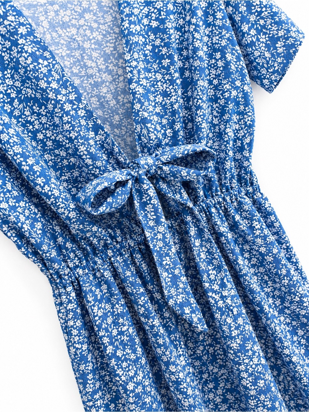 Blue Floral Ditsy Romper